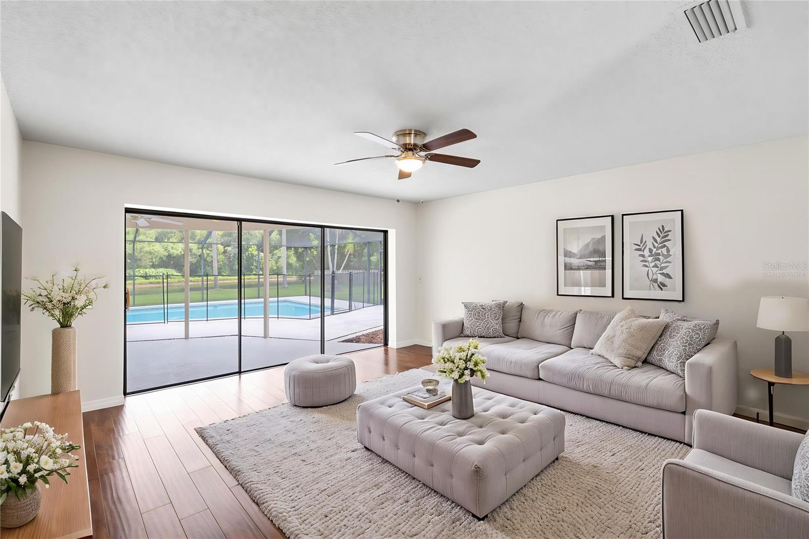 Living Room - Virtually Staged