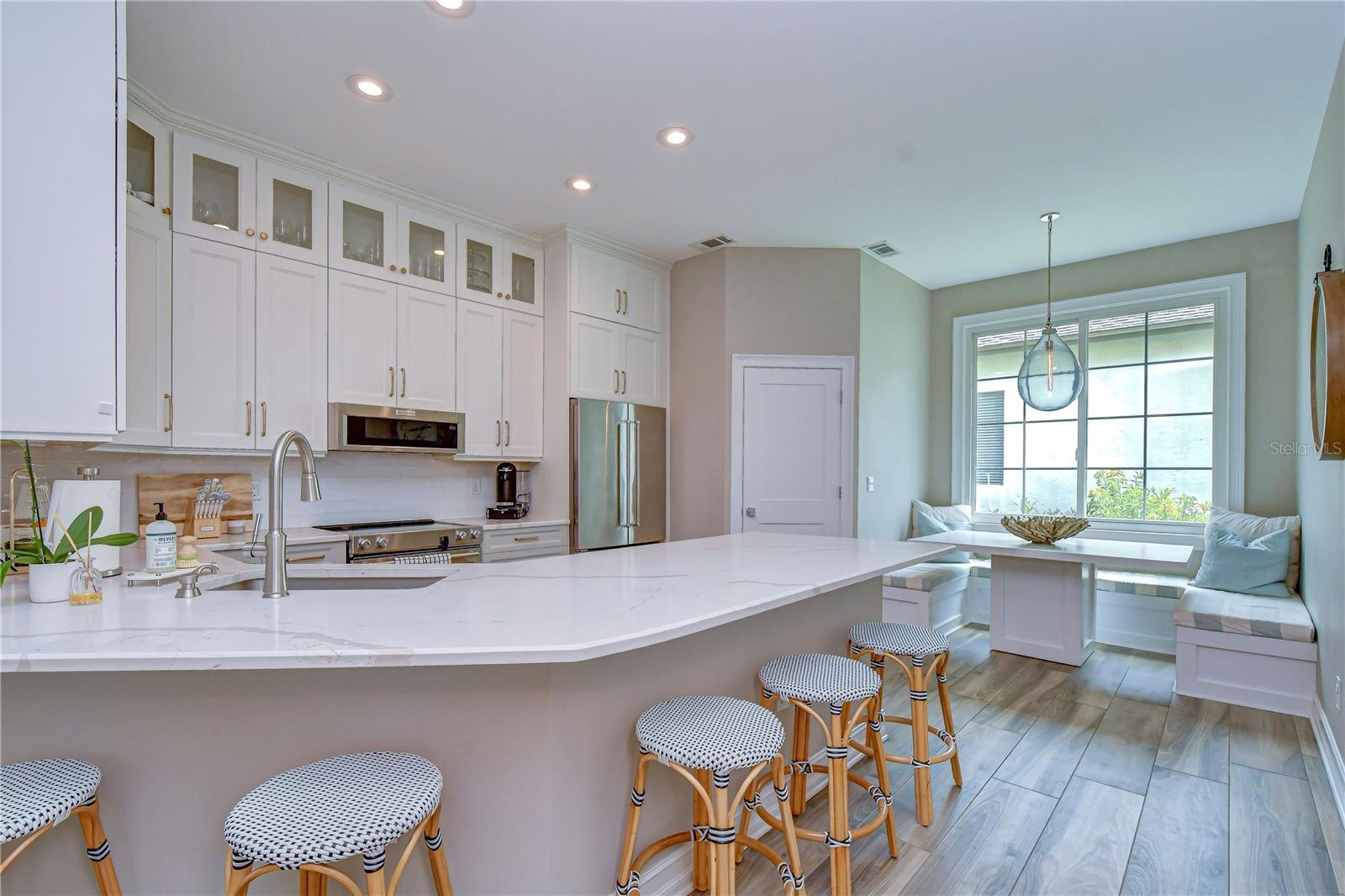 Stunning designer kitchen at the heart of the home.