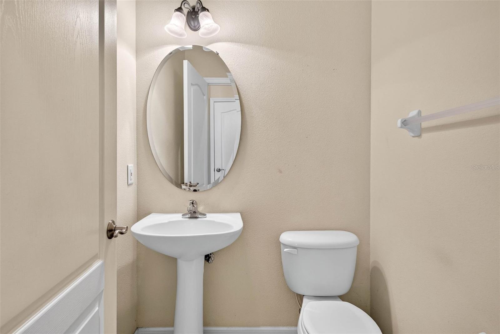 Half bath downstairs