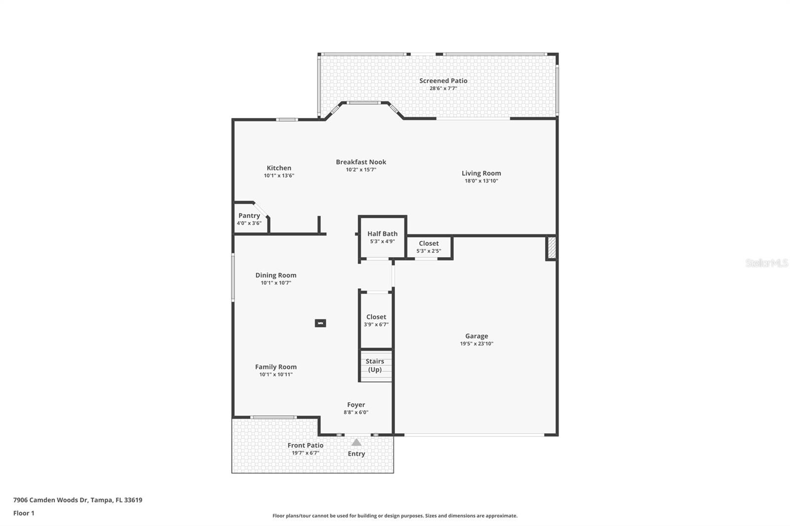 Downstairs floos plan