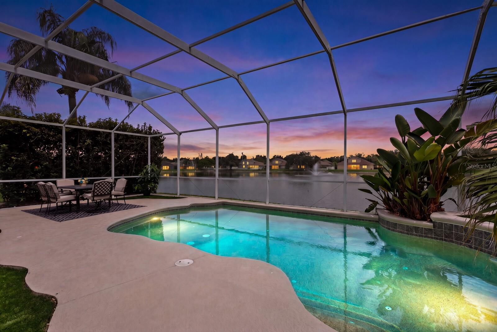 Imagine these views from your new private pool