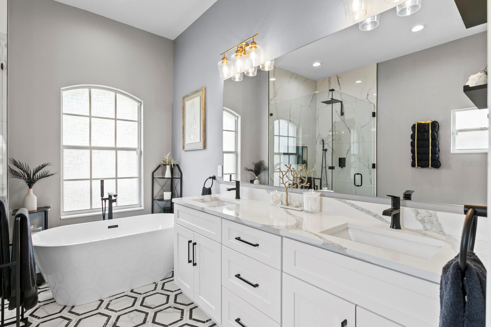 Spa-like primary bath