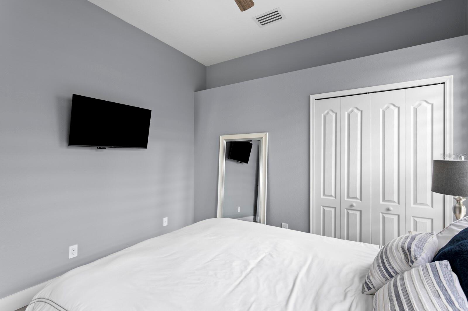 4th bedroom at the back of the home