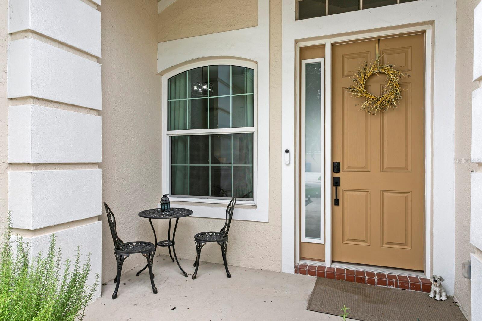 New impact rated custom front door and window