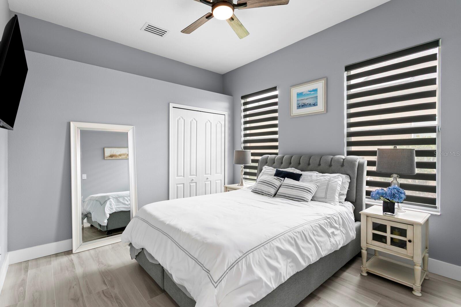 4th bedroom at the back of the home