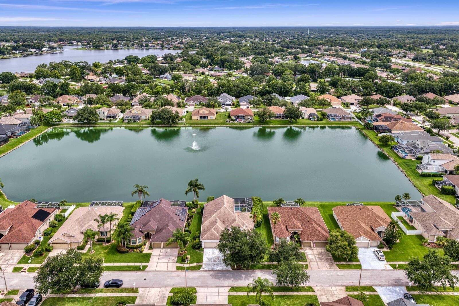 Community pond views