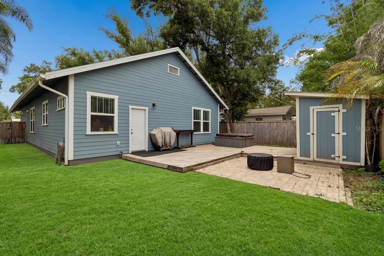Backyard - 212 W Hilda St