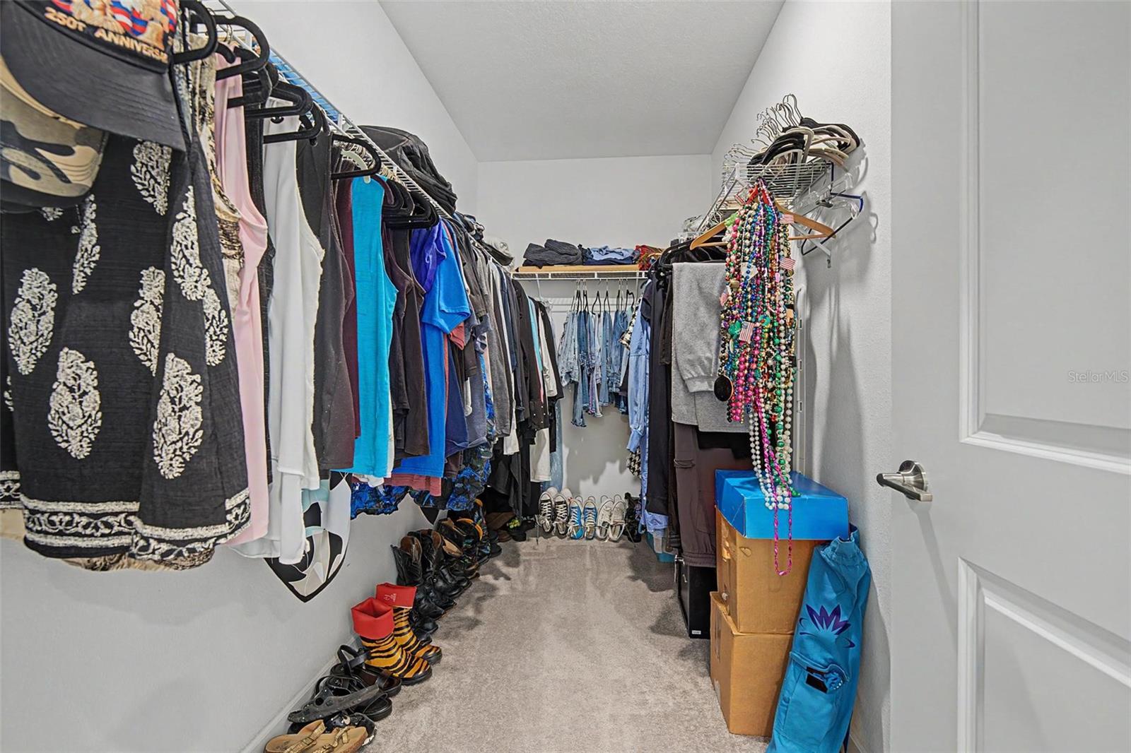 Primary closet