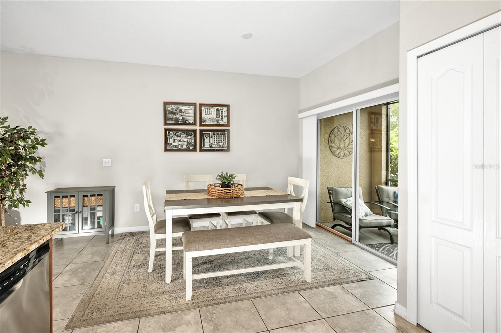Dinette in kitchen