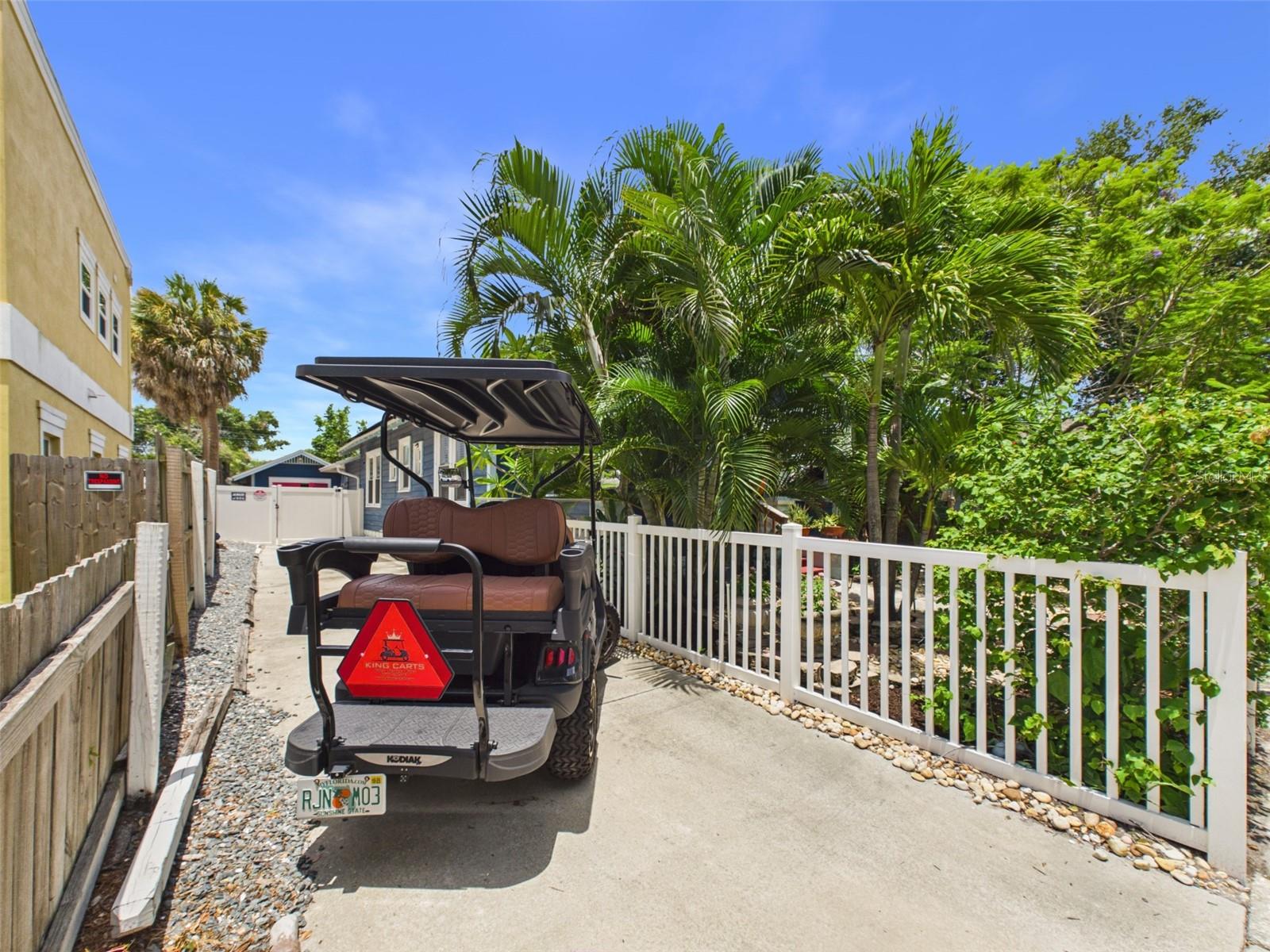 Enjoy the golf cart lifestyle.