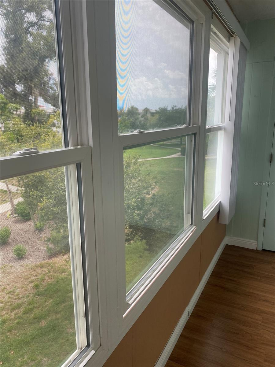 New Windows on Porch