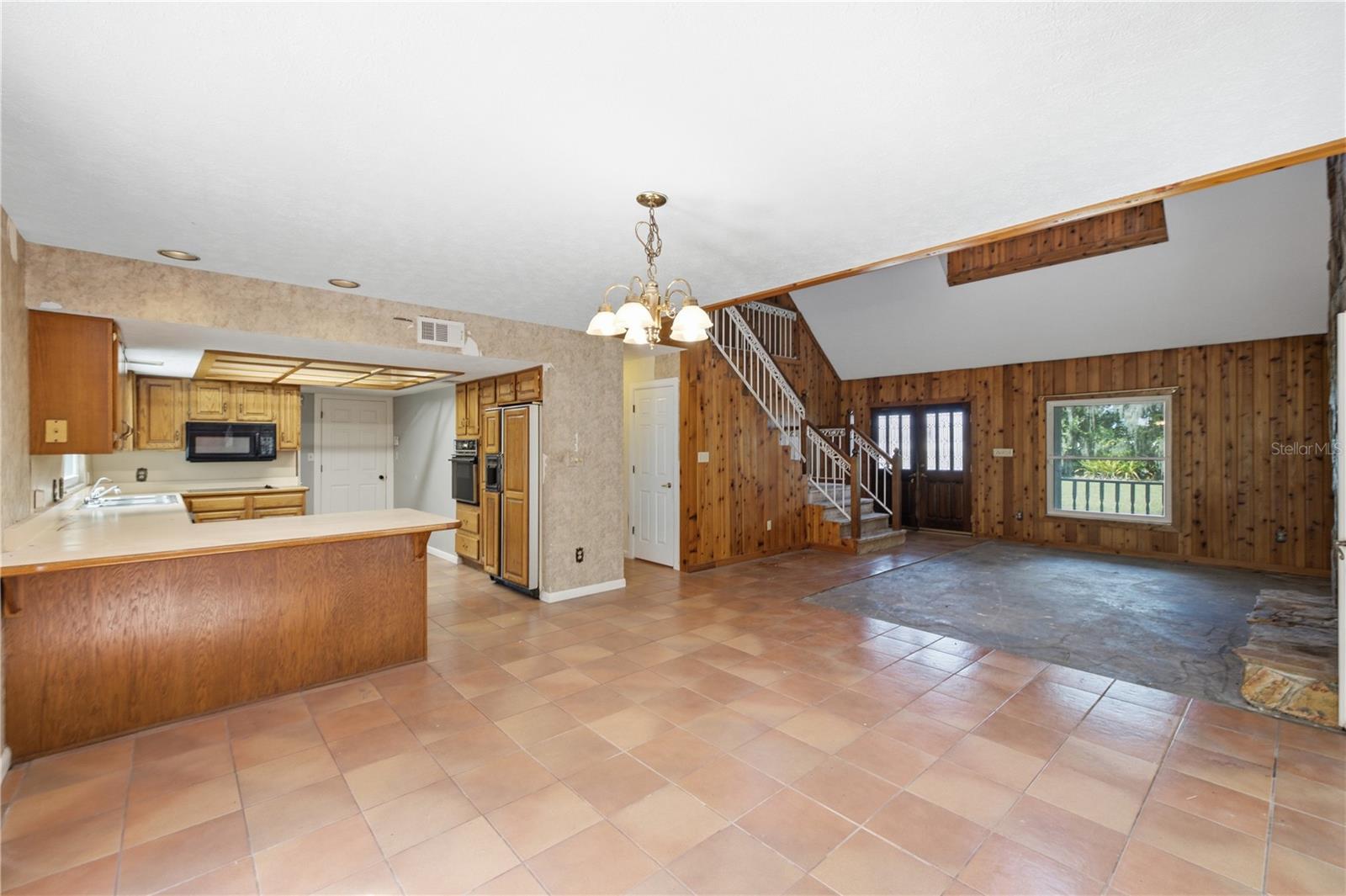 Kitchen/ front door view