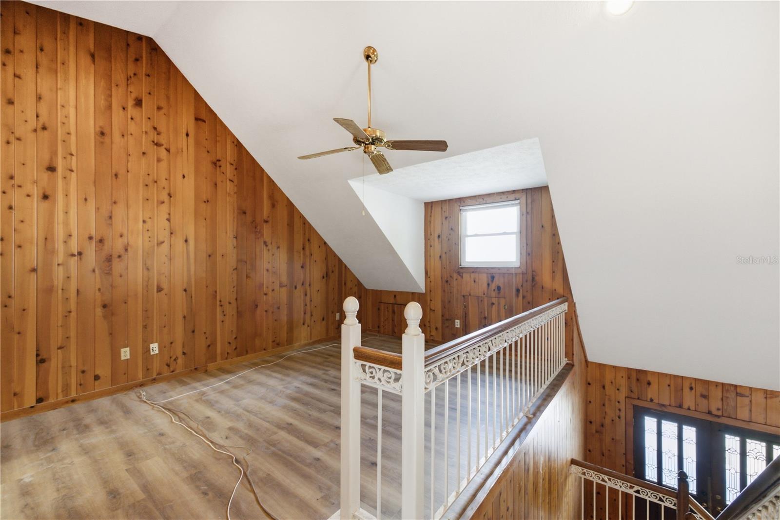 Loft space on second-story