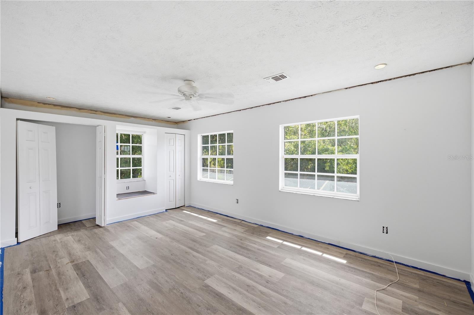Master bedroom on second level
