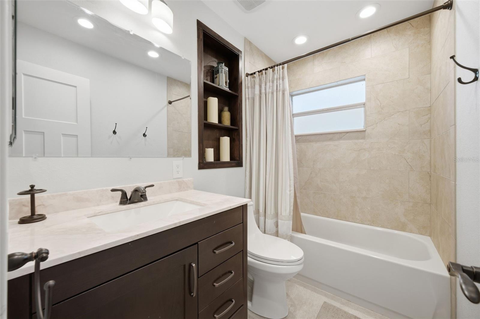 Hall bath