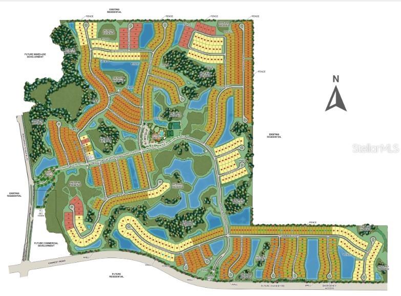 Esplanade at Wiregrass Ranch Community Sitemap