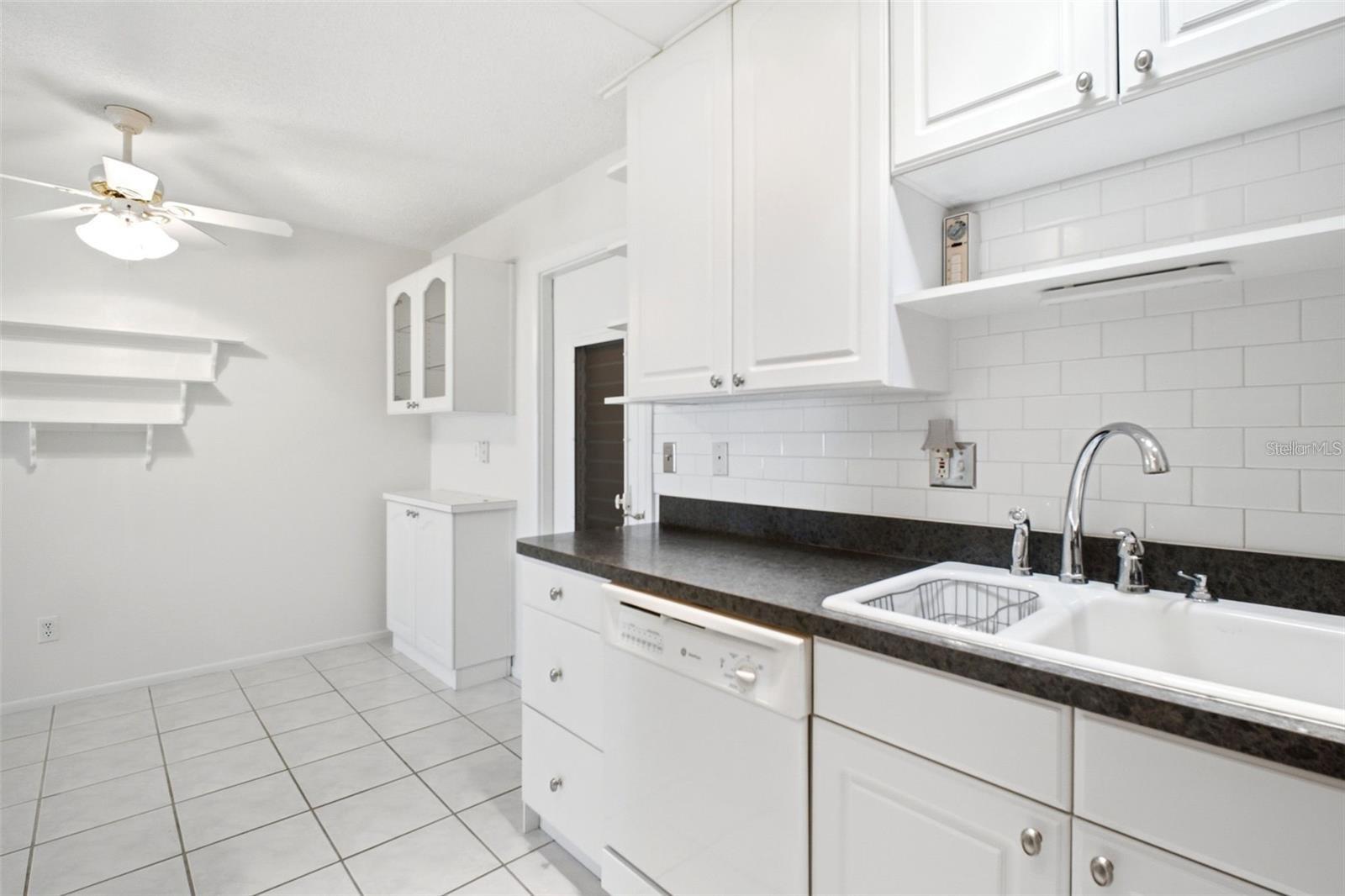 Kitchen open to the dining room for easy entertaining & every day living~