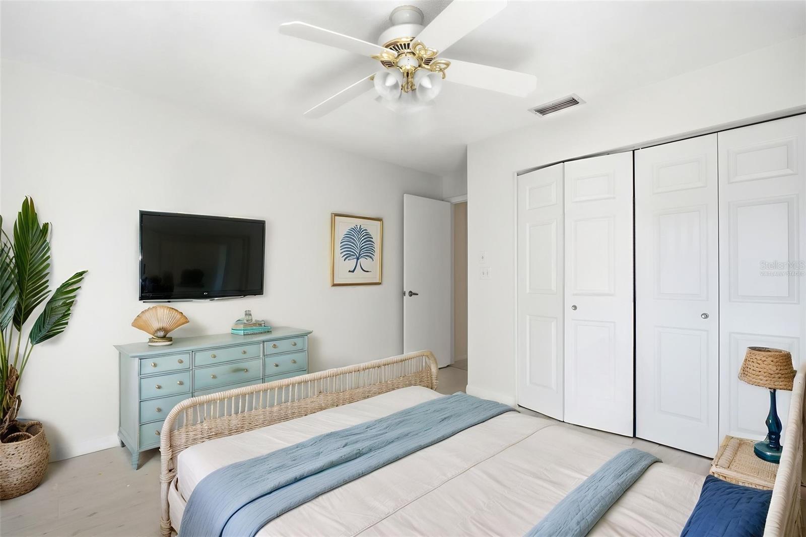 Virtually staged guest suite~