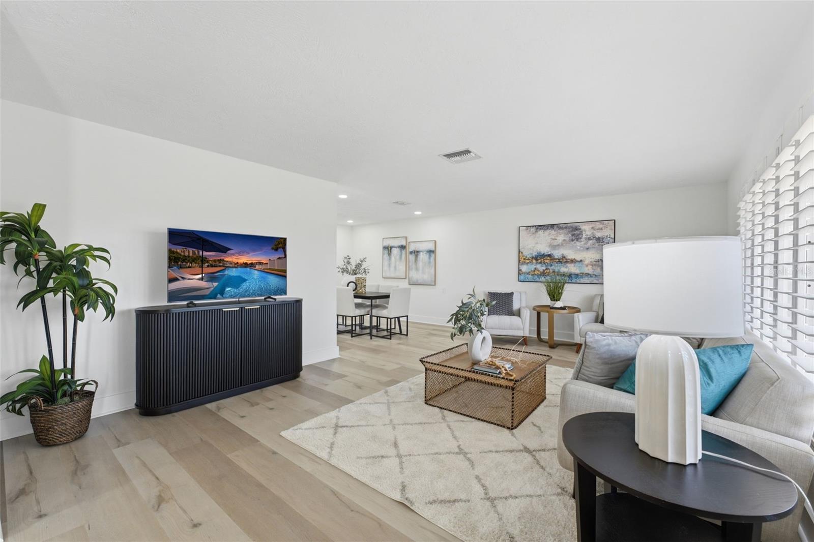 Spacious Living Room