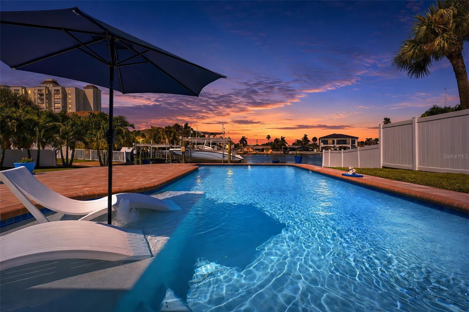Beautiful sunset views