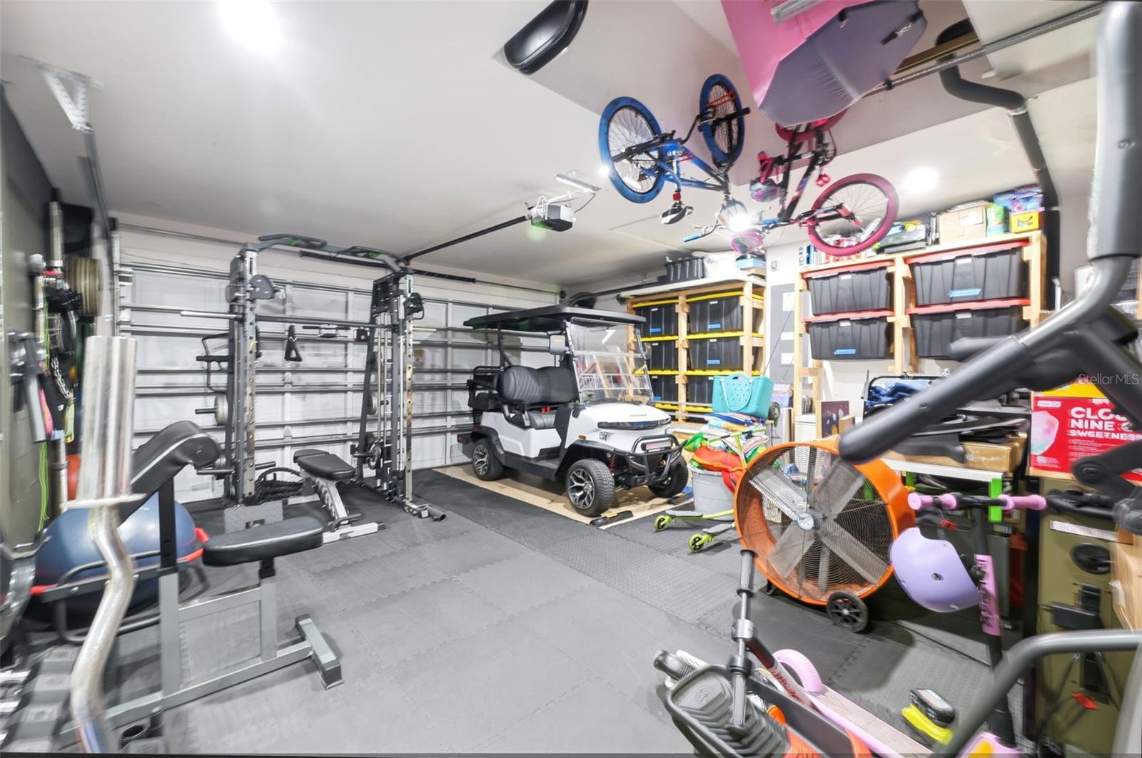 Two car garage!