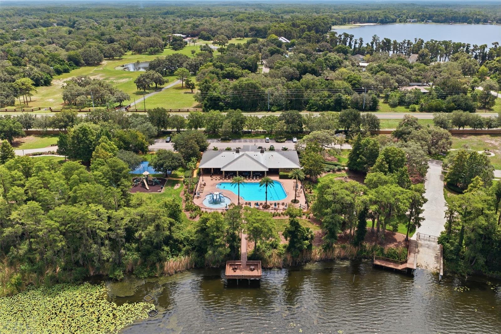Clubhouse and pool area!