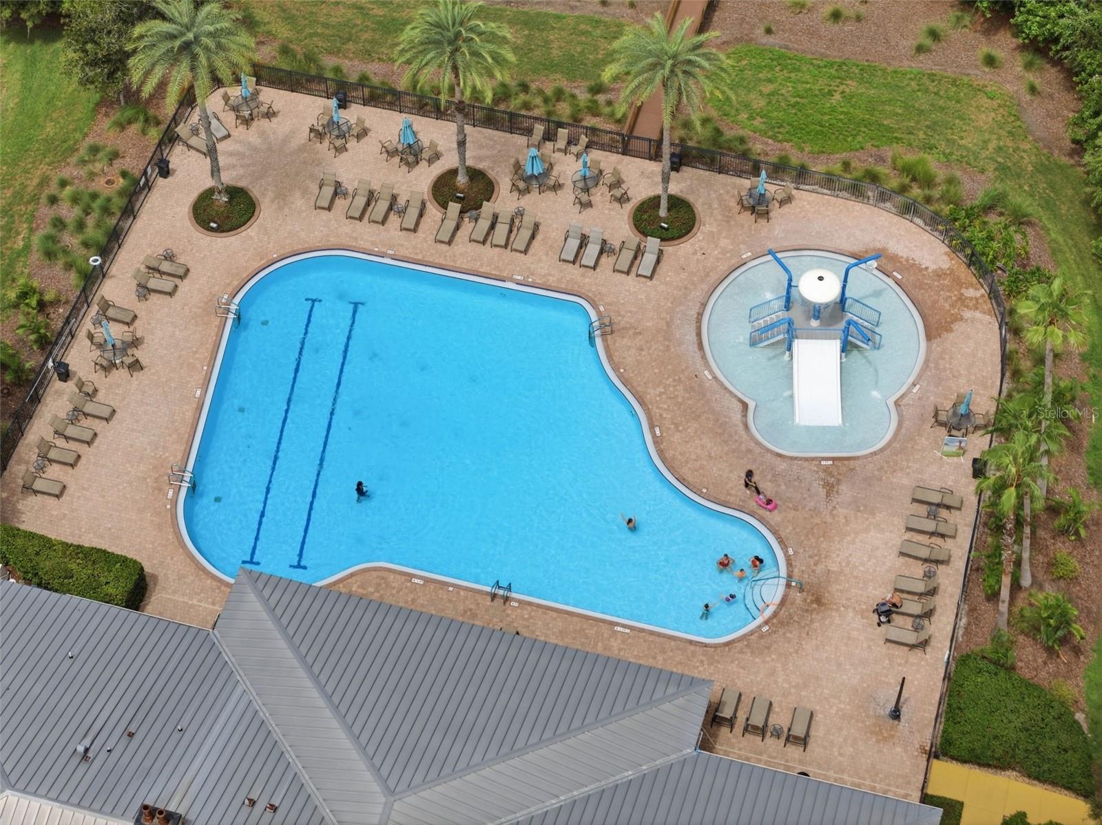 Pool with splash pad!