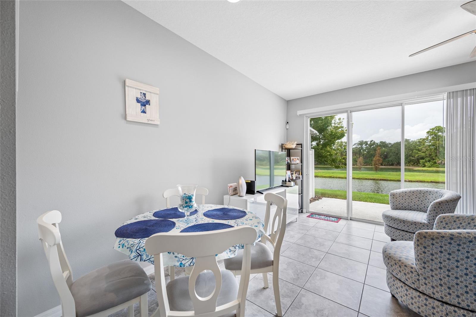 Dinette and living area