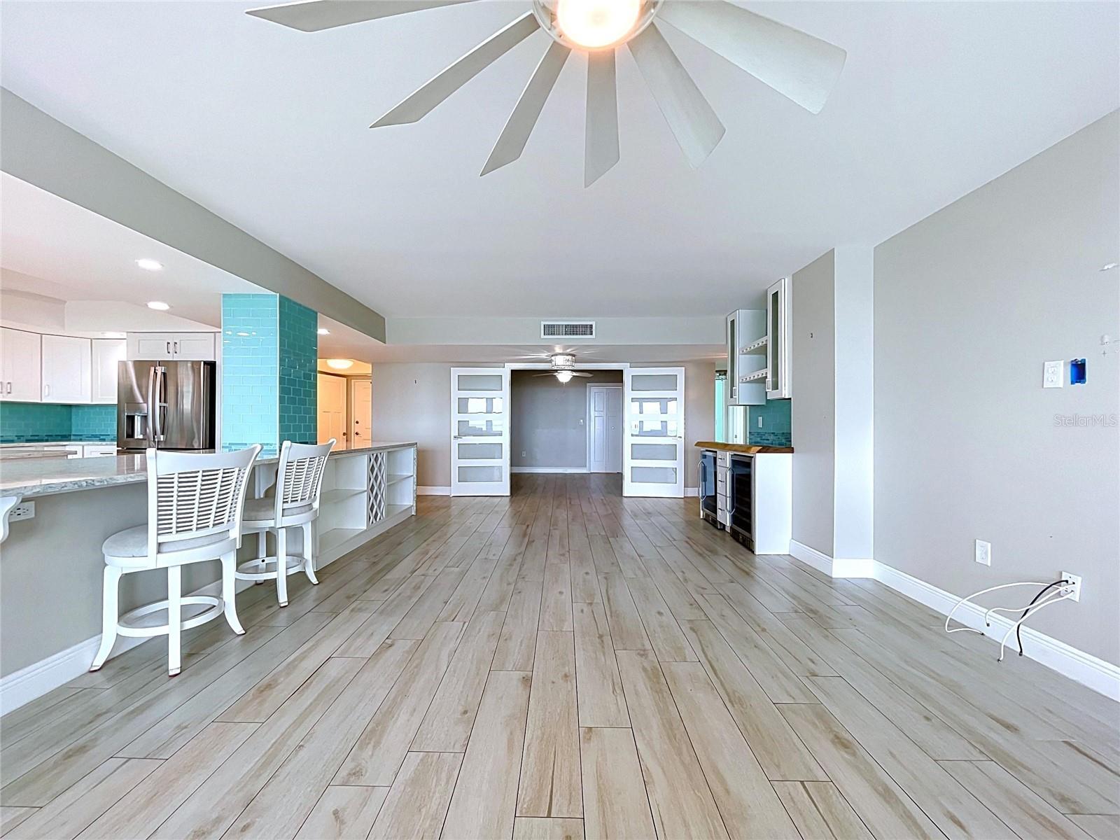 Spacious and open floor plan.
