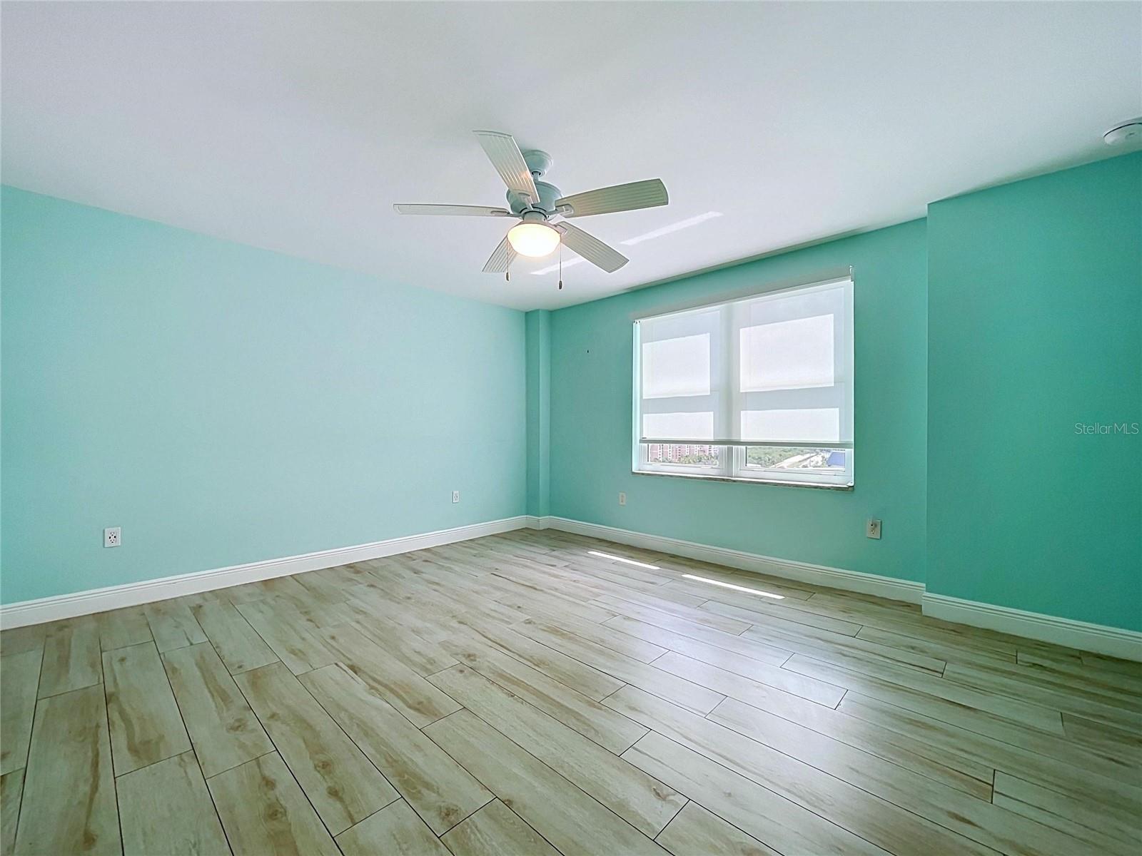 Spacious 2nd bedroom with it's own water views.