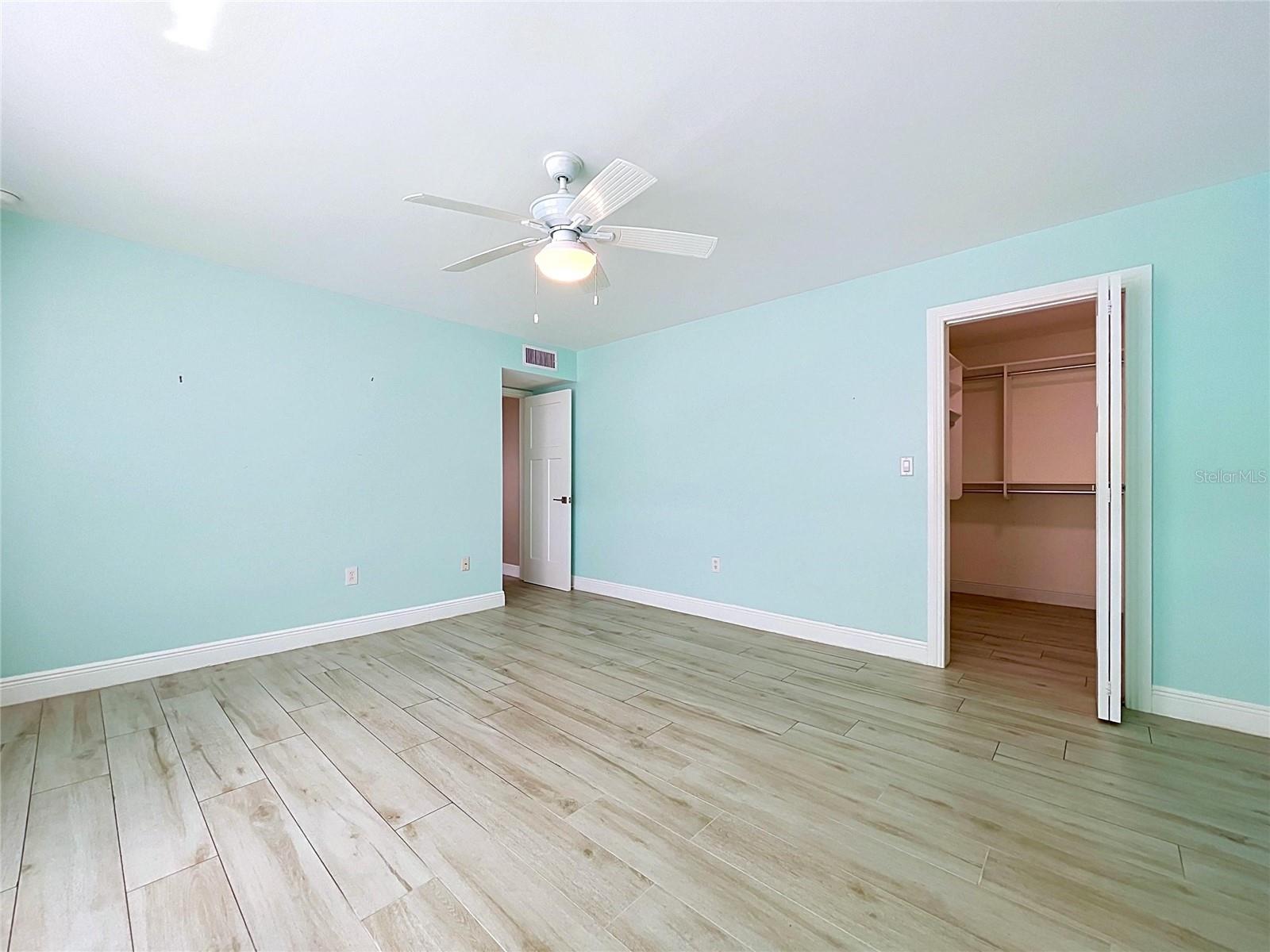 Spacious 2nd bedroom with it's own water views.
