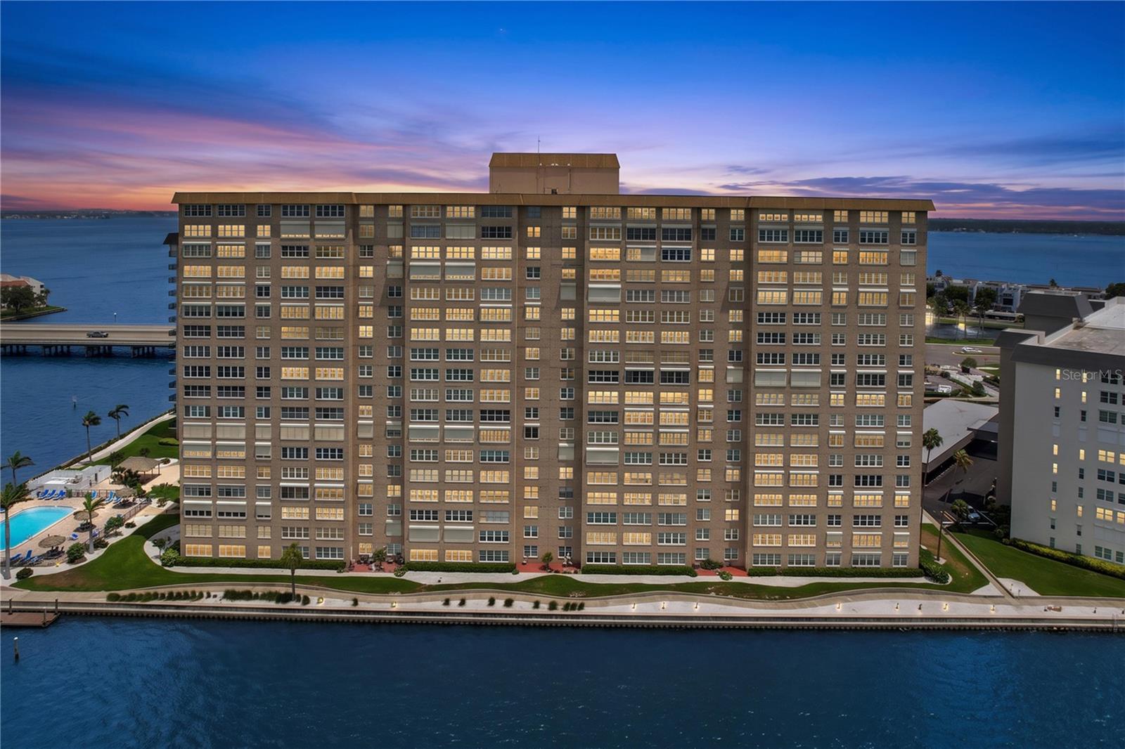 Spectacular waterfront community with breathtaking views.