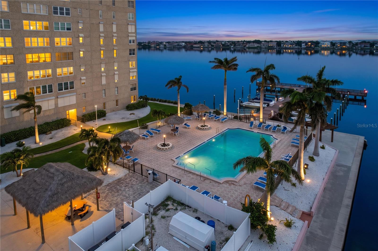 Enjoy days at the waterfront pool or on one of the community docks.  Park your boat or rent a slip.