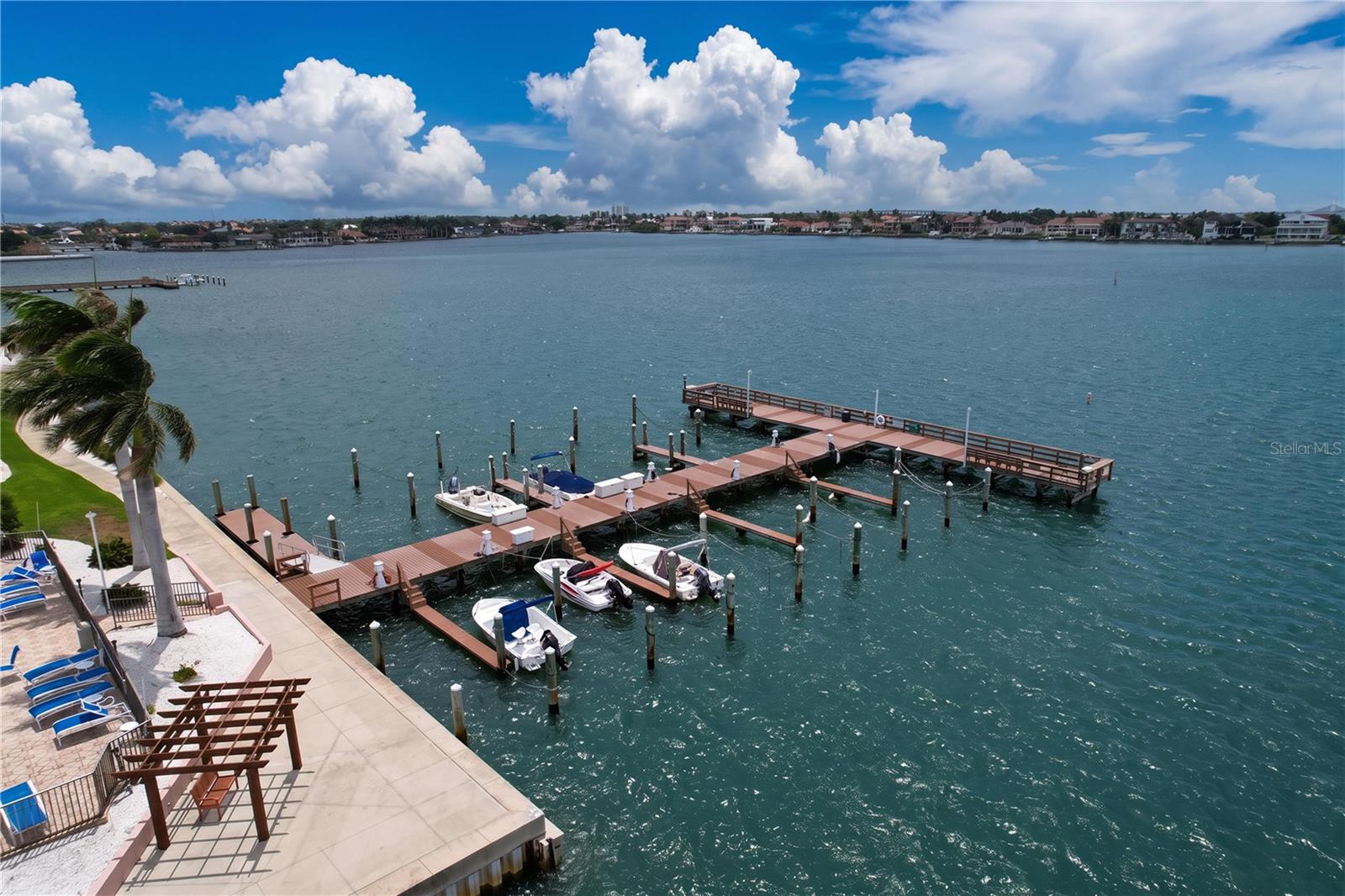 Enjoy days at the waterfront pool or on one of the community docks.  Park your boat or rent a slip.