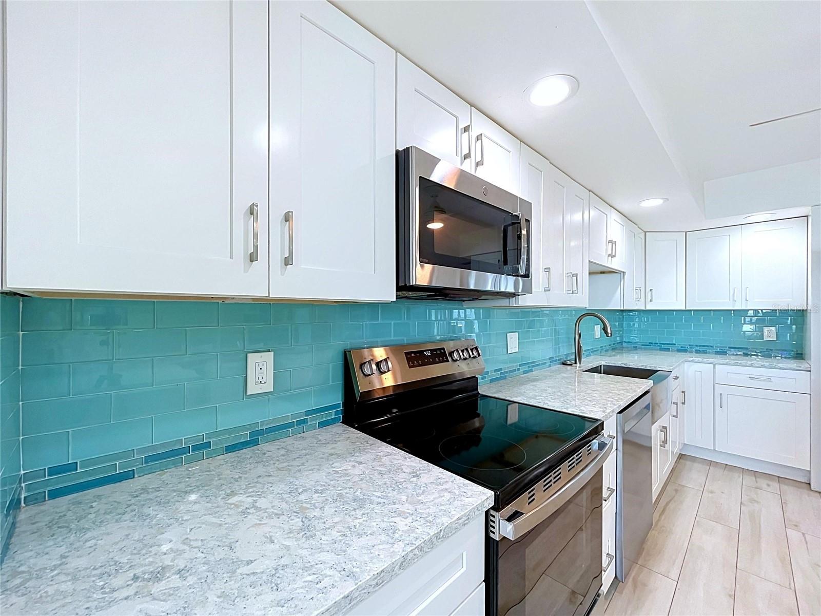 Craftsmanship shows throughout this updated beach themed condo.
