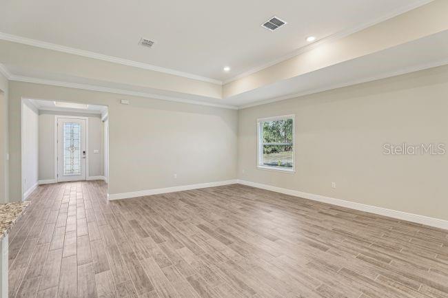 Model home - actual features may vary.