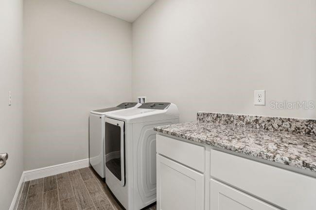 Model home - actual features may vary.