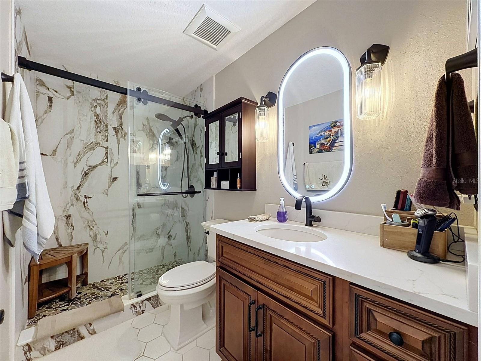Newly remodeled Guest bath