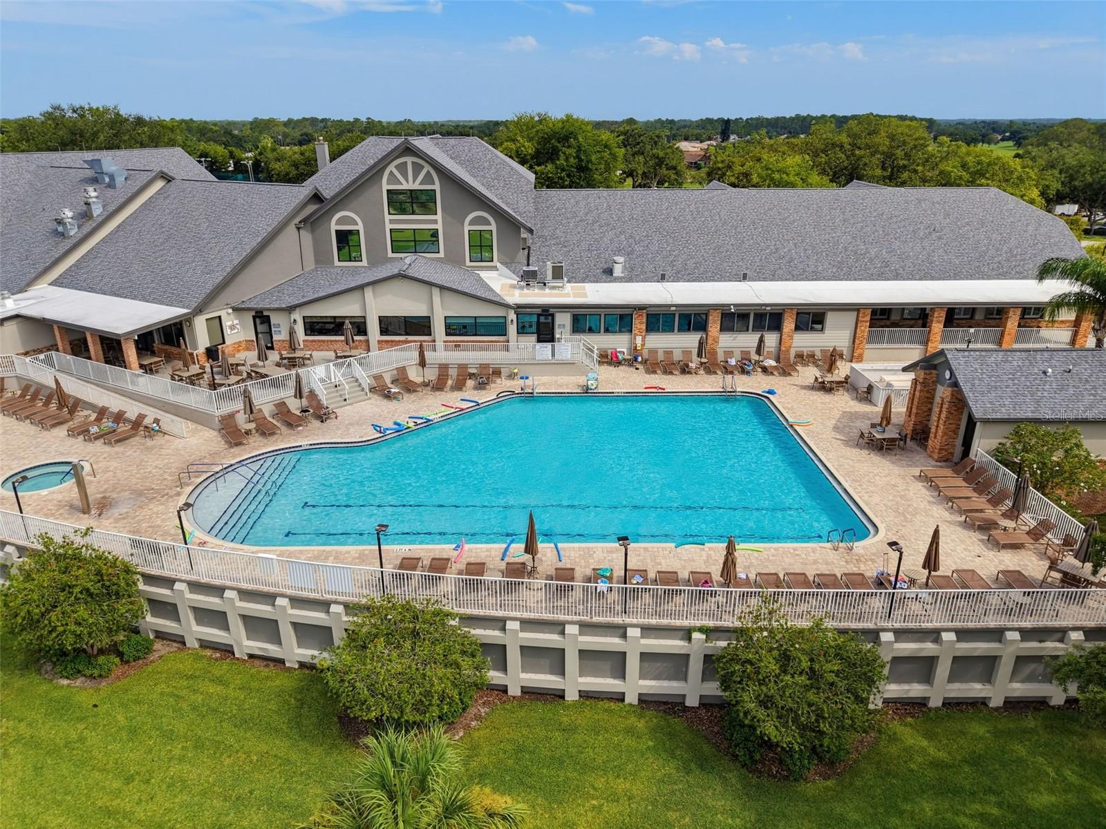 Clubhouse and community pool