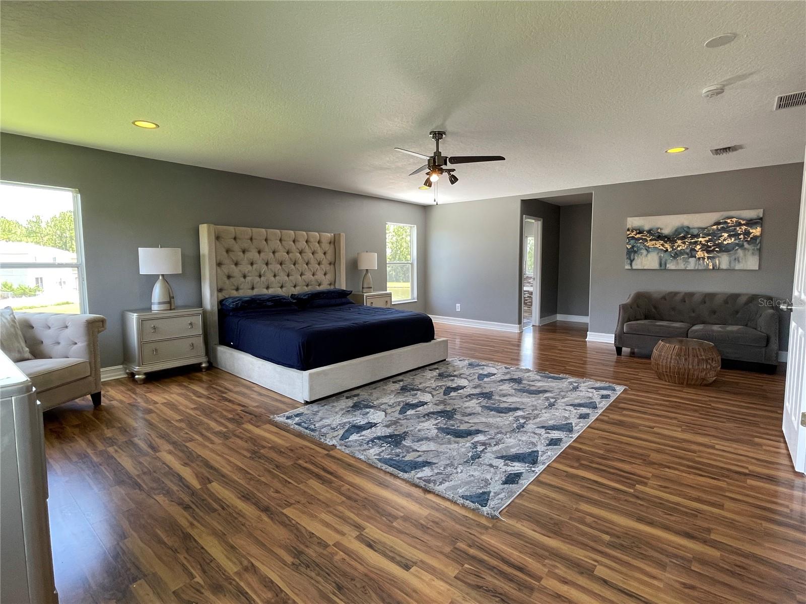Huge Master Bedroom