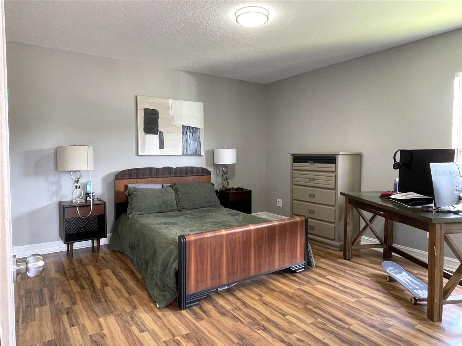 Bedroom 3 with built in closet