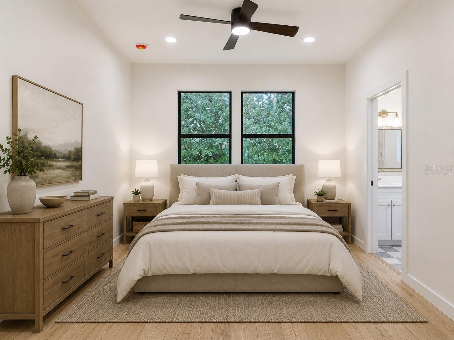 Primary Bedroom -Virtually Staged