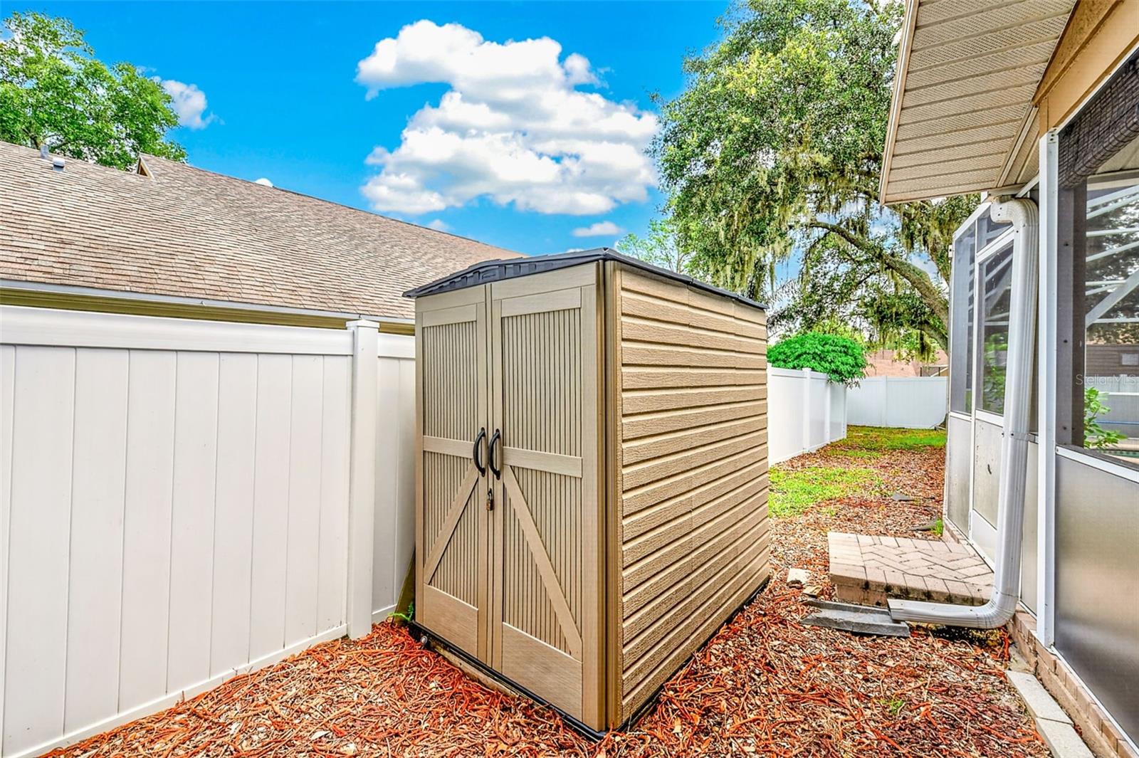 View of shed