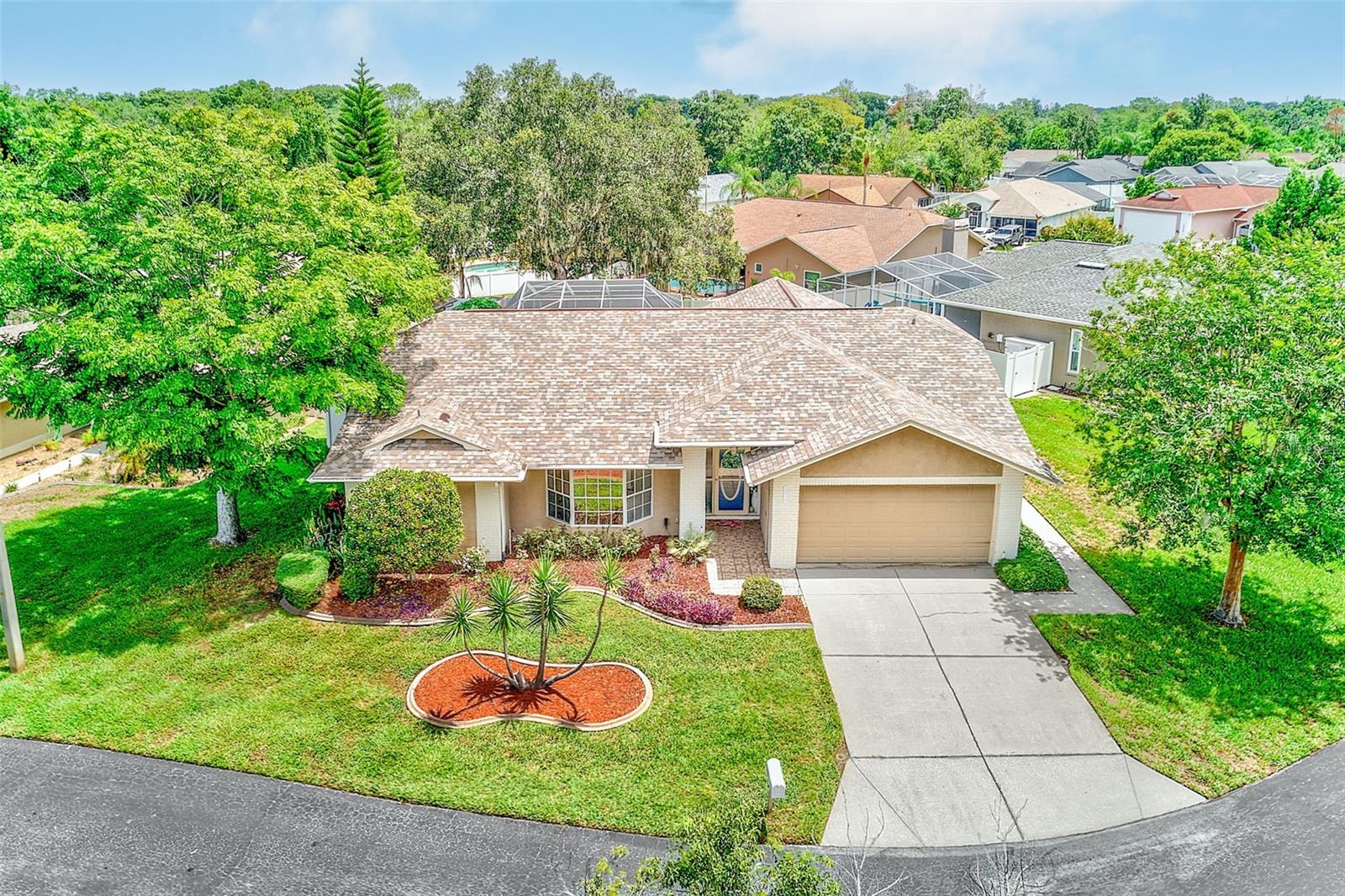 2nd aerial view of home
