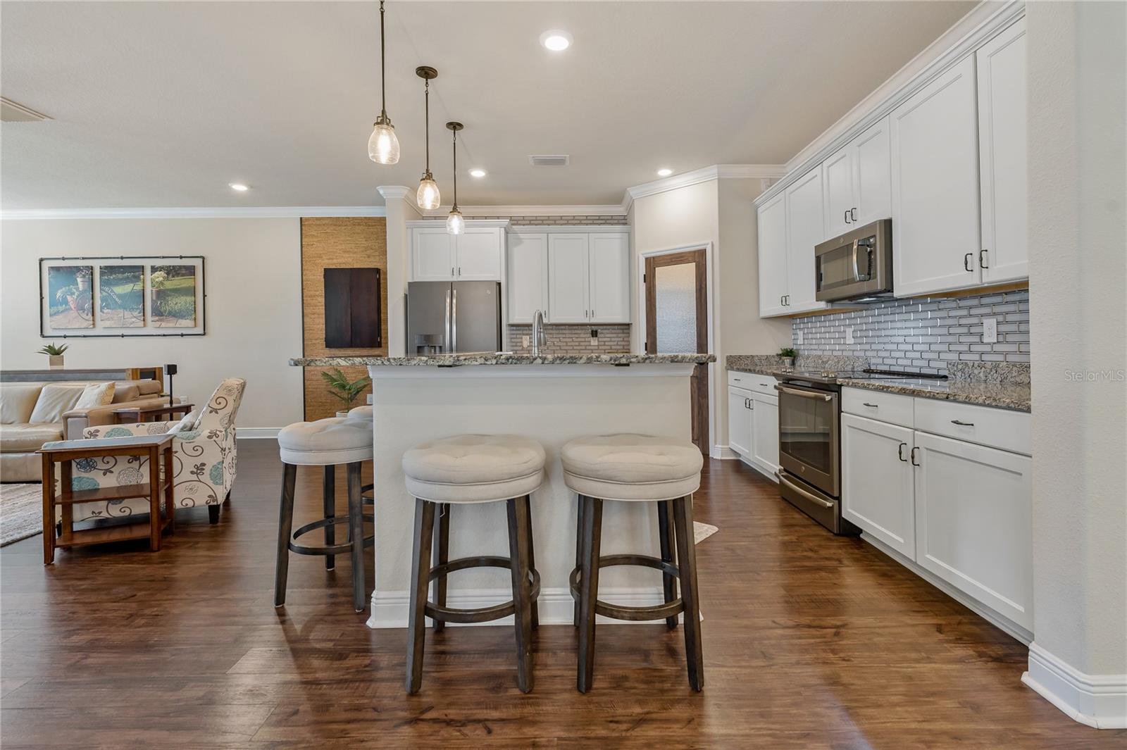 Solid Wood Cabinetry and Quartz Countertops