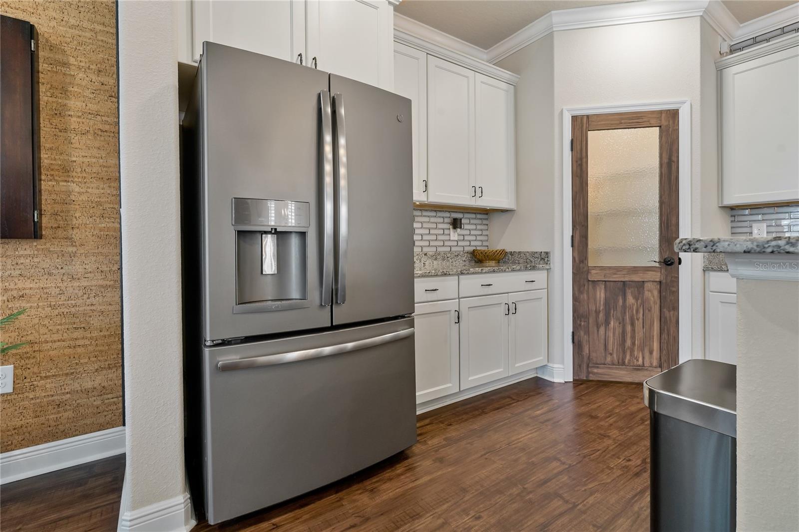 Walk-In Pantry with Custom Built Door