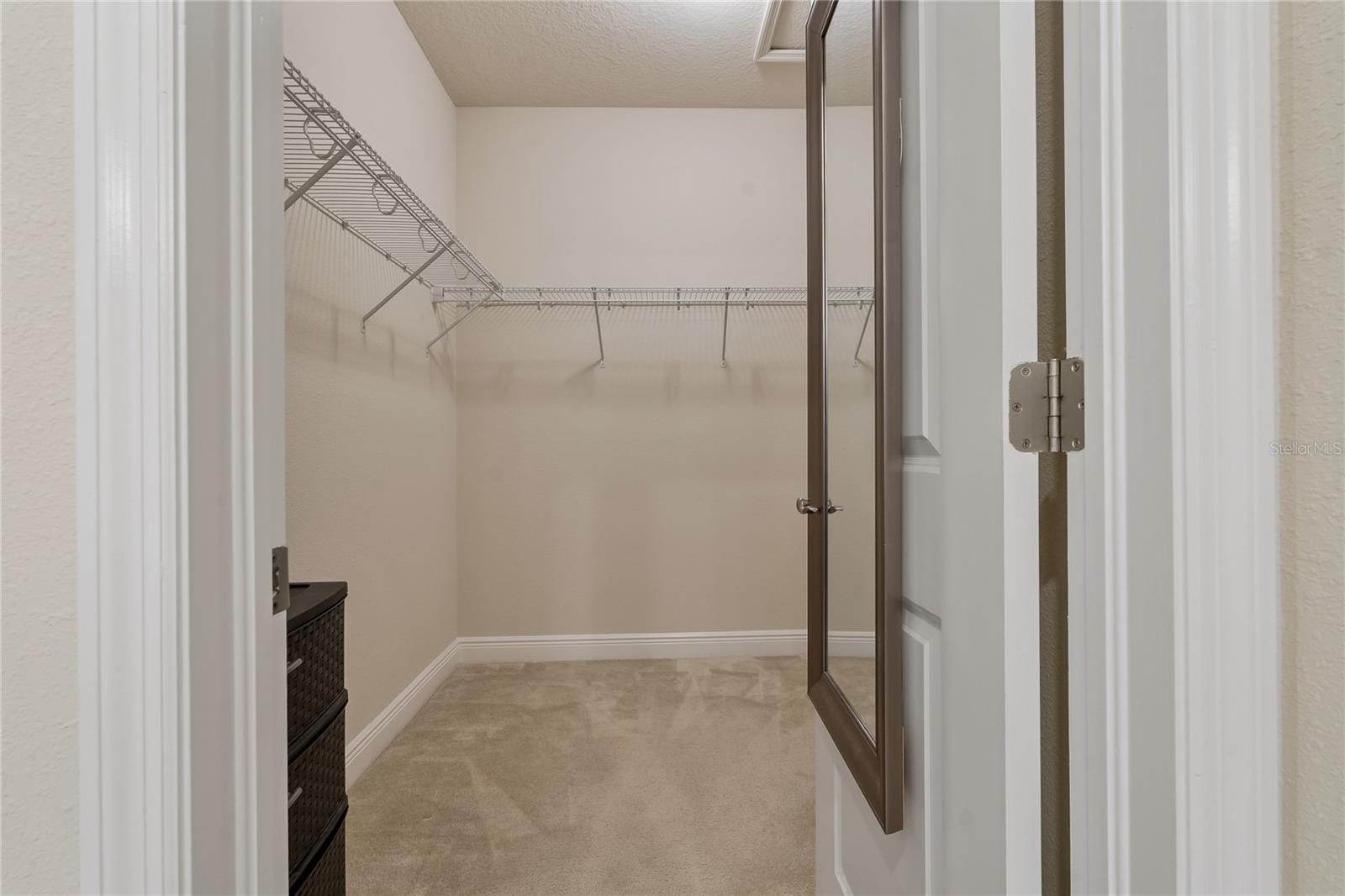 Walk In Closet in the Primary!