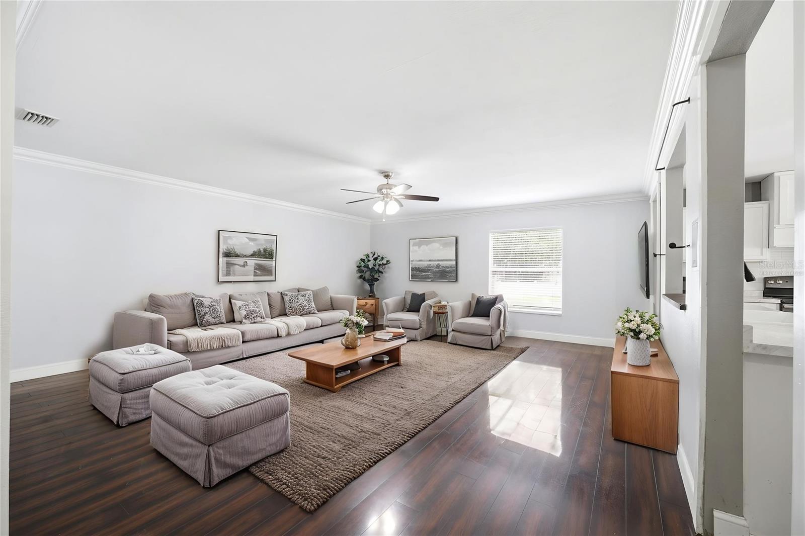 Virtually Staged - Family Room