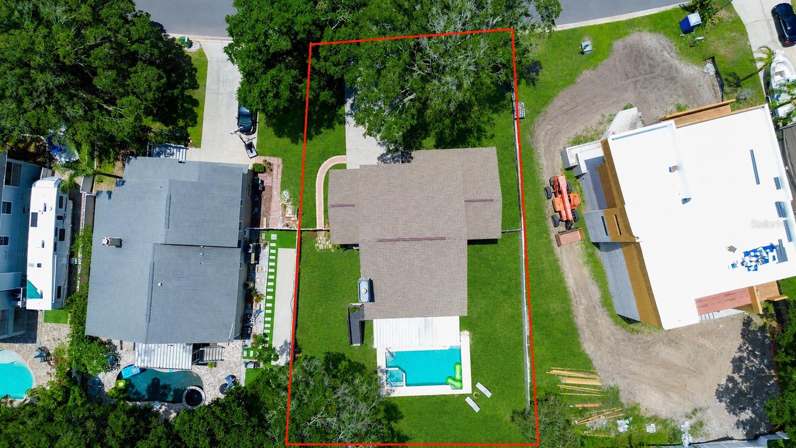 Aerial View of Home