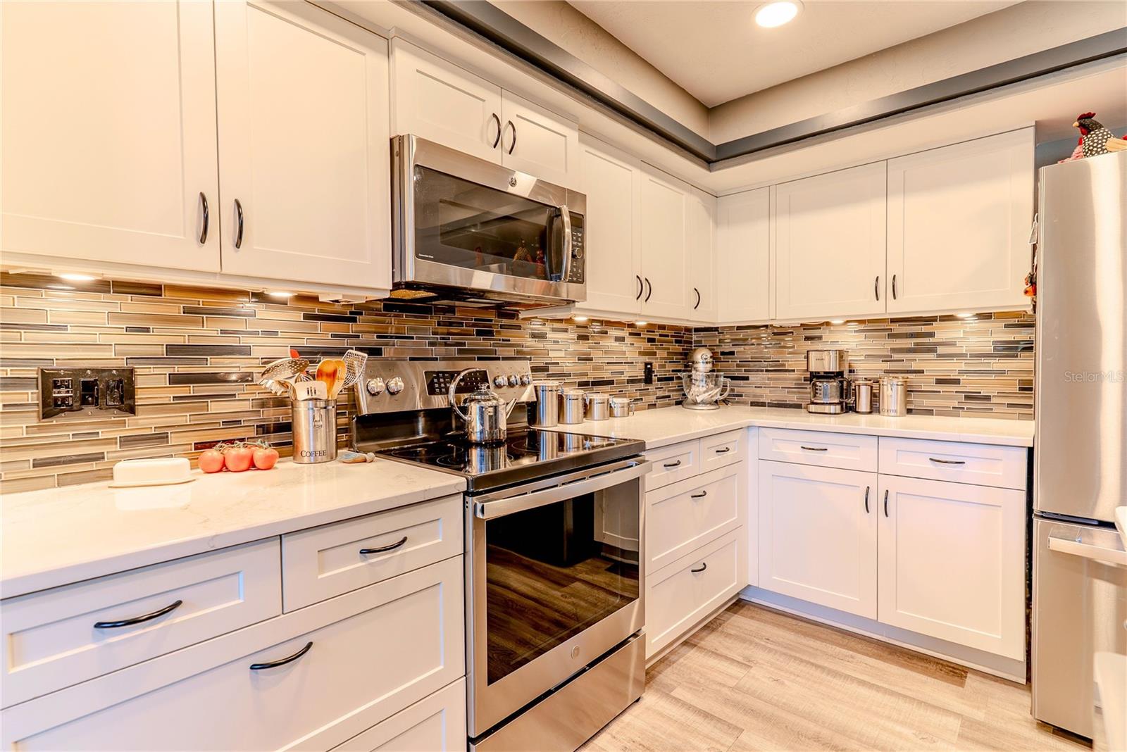 Kitchen with Stainless Steel Appliances